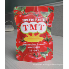 Standbeutel Tomatenmark 70g Größe